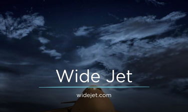 WideJet.com - Creative brandable domain for sale